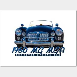 1960 MG MGA Roadster Sports Car Posters and Art